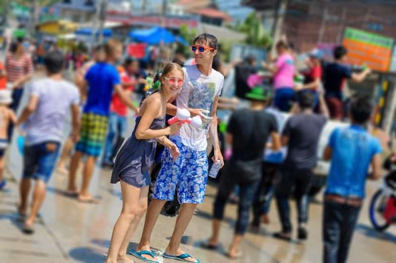 Celebrate Songkran in Phuket